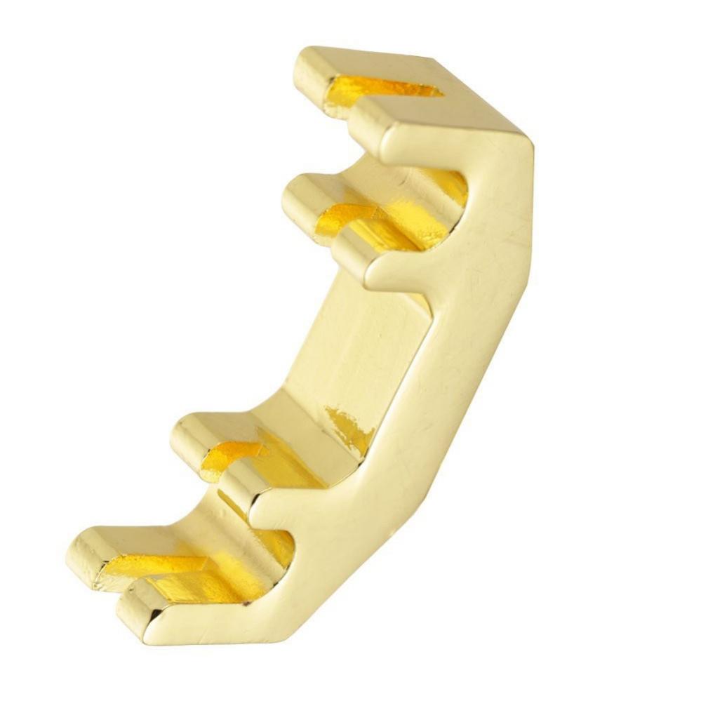 4 Claw Practical Metal Golden Violin Mute Muffler for 1/2 3/4 4/4 Violin Stringed Instruments