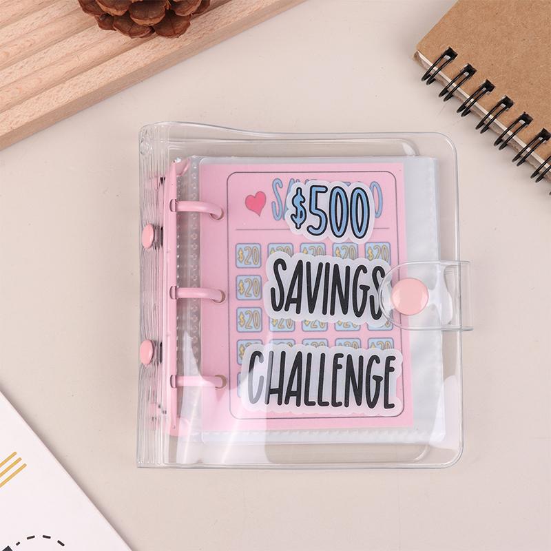 Мини-переплет для сбережений 150-5000 долларов США. Книга для сбережений. Бюджетное хранилище. Конверт для блокнота. Конкурс сбережений.