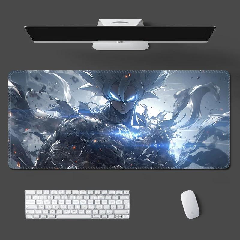 Мужской коврик для мыши кожаный аниме Dragon Ball водонепроницаемый противоскользящий коврик для мыши Сон Гоку настольный коврик настраиваемый с фиксацией коврик для ноутбука коврик для клавиатуры студенческий коврик для письма