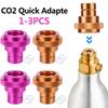 1-3 шт. Быстрое соединение для содовой, быстрое соединение CO2, быстроразъемное соединение для баллона CO2, сифон для газированной воды DUO Terra