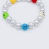 BONBEAU Bold Pearl Kitsch Smile Ball Bracelet