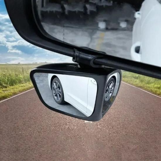 360° Car Blind Spot Mirror Rotation HD Glass Adjustable for Parking Reversing