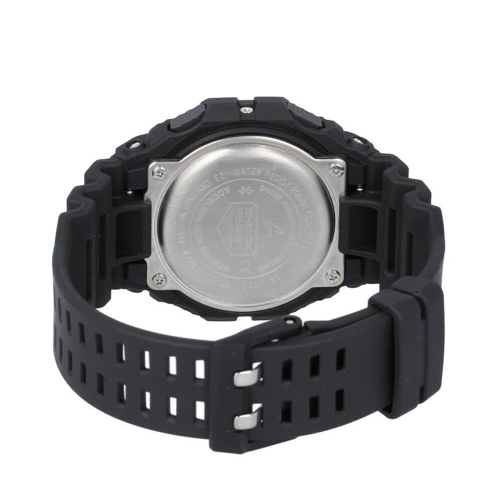 Casio Цифровые часы G-Shock GBX-100-1 G-LIDE для мужчин с графиком приливов и отливов, Bluetooth