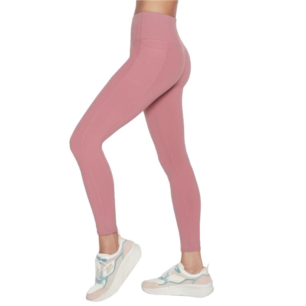 Skechers Леггинсы Go Walk с высокой талией, женские розовые леггинсы