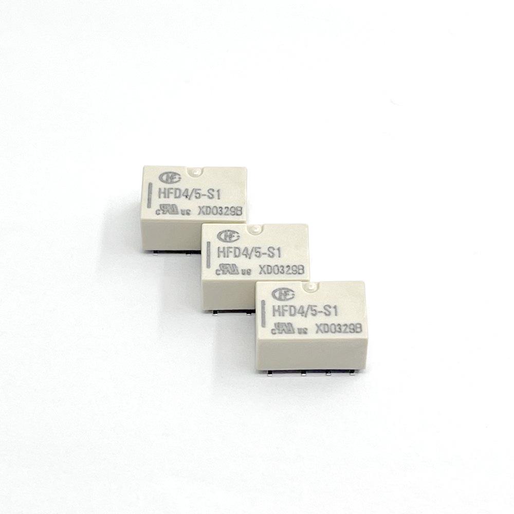 HFD4/5-S1R Signal Relay, Short Pin, Surface Mount, DPDT, 8 Pin, 2A