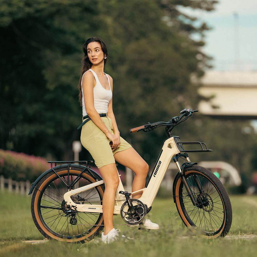 MIHOGO AIR Online electric bicycles T800 carbon fiber frame 750W rear brushless permanent magnet motor