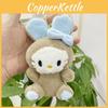 Plush Cute Rabbit Keychain Adorable Animal Doll Soft Toy Perfect Birthday Gift
