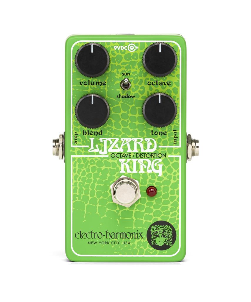 Bass Effector ELECTRO-HARMONIX LIZARD KING Octave Fuzz BASS OCTAVE & FUZZ
