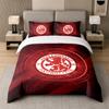 3Pcs Bedding SetMiddlesbrough Soft Bed Sheet and Two Pillowcases Home Bedroom Decor
