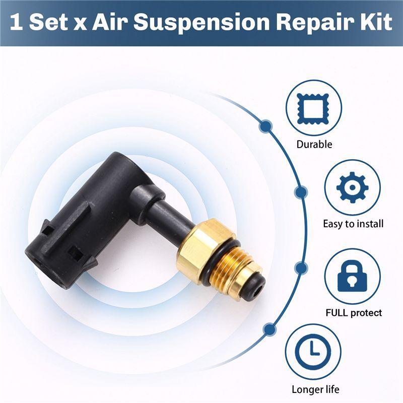 NEW HOT In Stock-1Set 68084809AA 68029912AE Pressure Valve Air Suspension Strut Elbow Repair Kit For Jeep Grand Cherokee WK2 201
