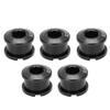 5pcs Single Chainring Bolts Crankset Nuts Aluminum Alloy Chain Wheel Screws for Mountain Bike