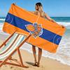 Пляжное полотенце с принтом NY Knicks, Большое мягкое быстросохнущее полотенце для пляжа, кемпинга, плавания