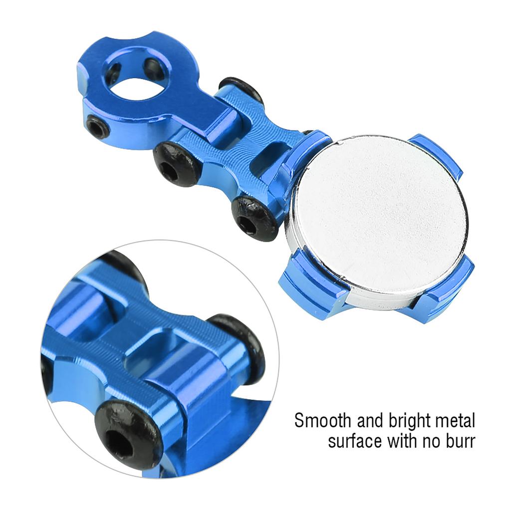 2 шт. Аксессуары для модельных машин Металлические Магнитные Скрытые Крепления для кузова для Радиоуправляемой машины (Темно-синий)