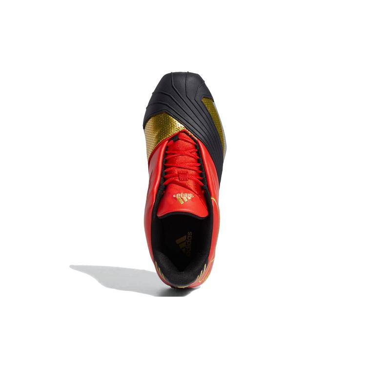 adidas T-Mac 1 GCA 'Пять Генералов' (унисекс) Черные / Красные / Золотые Металлические Баскетбольные Кроссовки FW3655