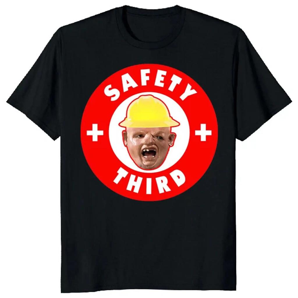 Safety Third Funny Engineer Essential T Shirt Unisex Versatile Breathable Stretched graphic C