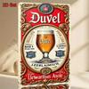 Металлический Плакат Duvel Бельгийское Пиво Винтажный Ретро Оловянный Знак для Декора Стены Бара