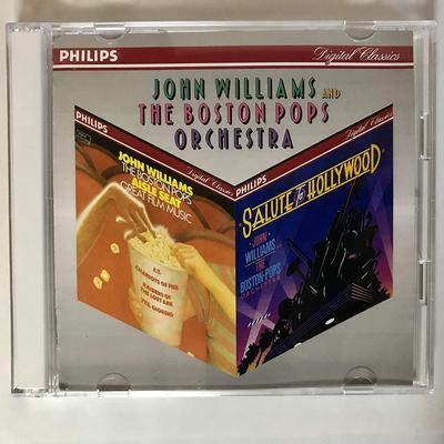 CD BOSTON POPS, RAMIN; ДЖОН УИЛЬЯМС - ET-Поп на экране / Поп на Голливуде PHCP10044 Япония Поп Б/У