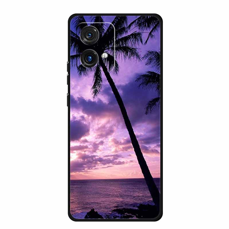 Для Motorola Moto G84 G54 5G Чехол Модный Мягкий Силиконовый Чехол из ТПУ Чехлы для Телефона для Moto G54 MotoG84 2023 Оригинальный Новый Тигр Capa