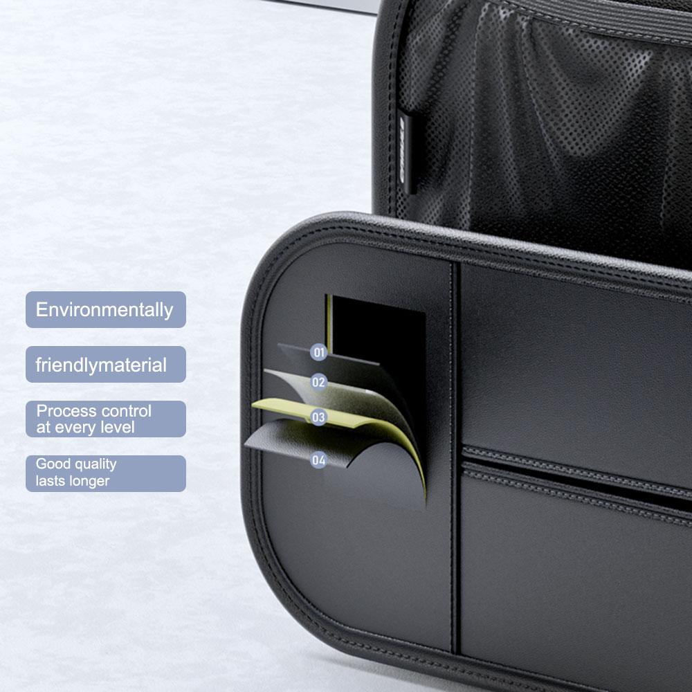 Backbox Storage Box For Car Truck SUV Van Auto Seat Back Pocket Car Seat Back Storage Bag Rear Seat Interior Products Waterproof