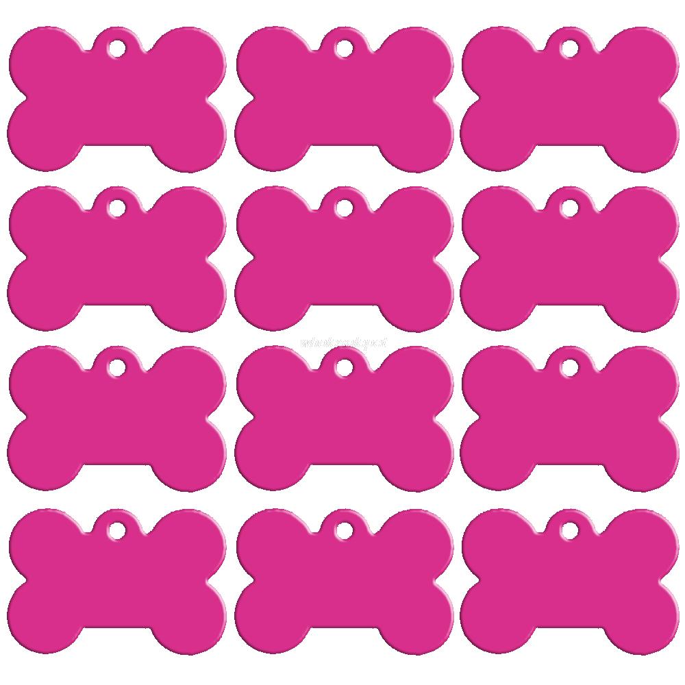 20 шт./лот, идентификационные бирки для собак, двухсторонние, в форме косточки, персонализированные бирки для щенков и собак, индивидуальные имена для кошек и домашних животных, номер телефона. Тег