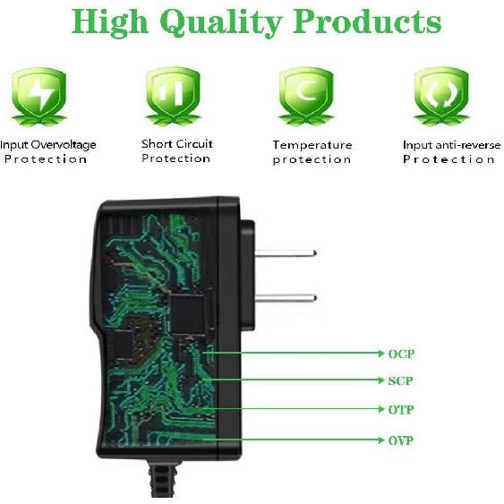 Новый адаптер питания AC/DC для IP-телефонов Yealink T3, T29G, T46S, T46G и T48G 5 Вольт 2 Ампера