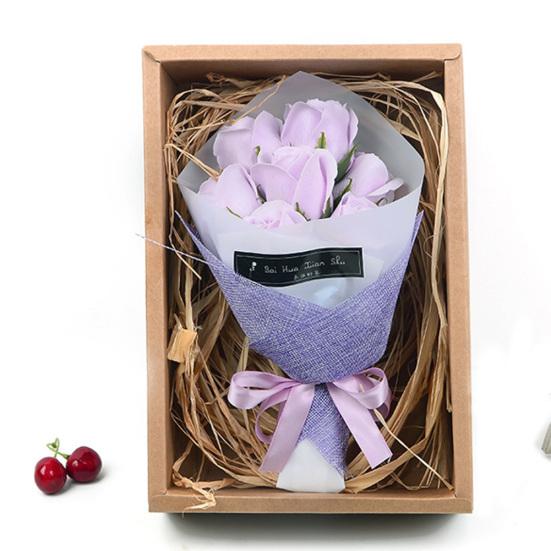 1 букет искусственных роз рука держит цветок фестиваль подарок партия декор