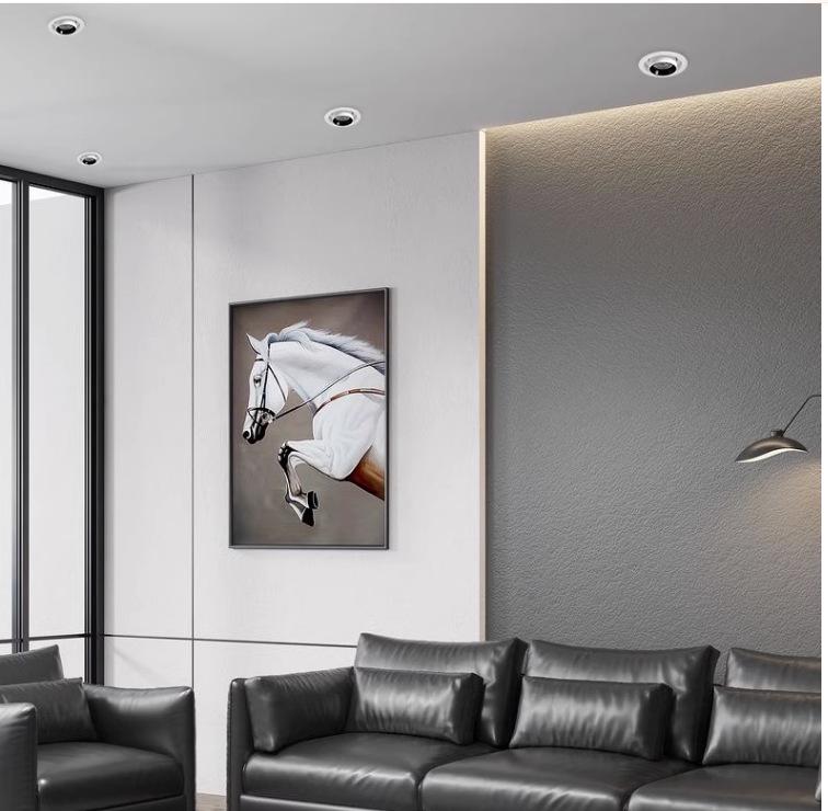 Retractable Adjustable COB Gooseneck Spotlight for Commercial and Retail Lighting