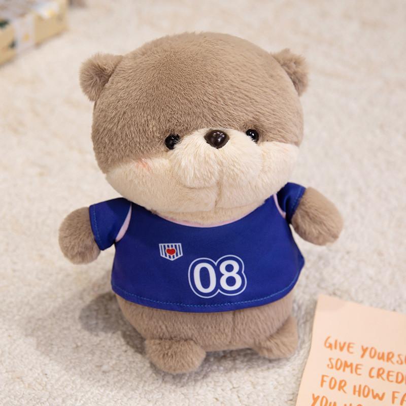 Toy Otter Plush Cartoon Stuffed Doll Decoration For Office Bedroom And Gift