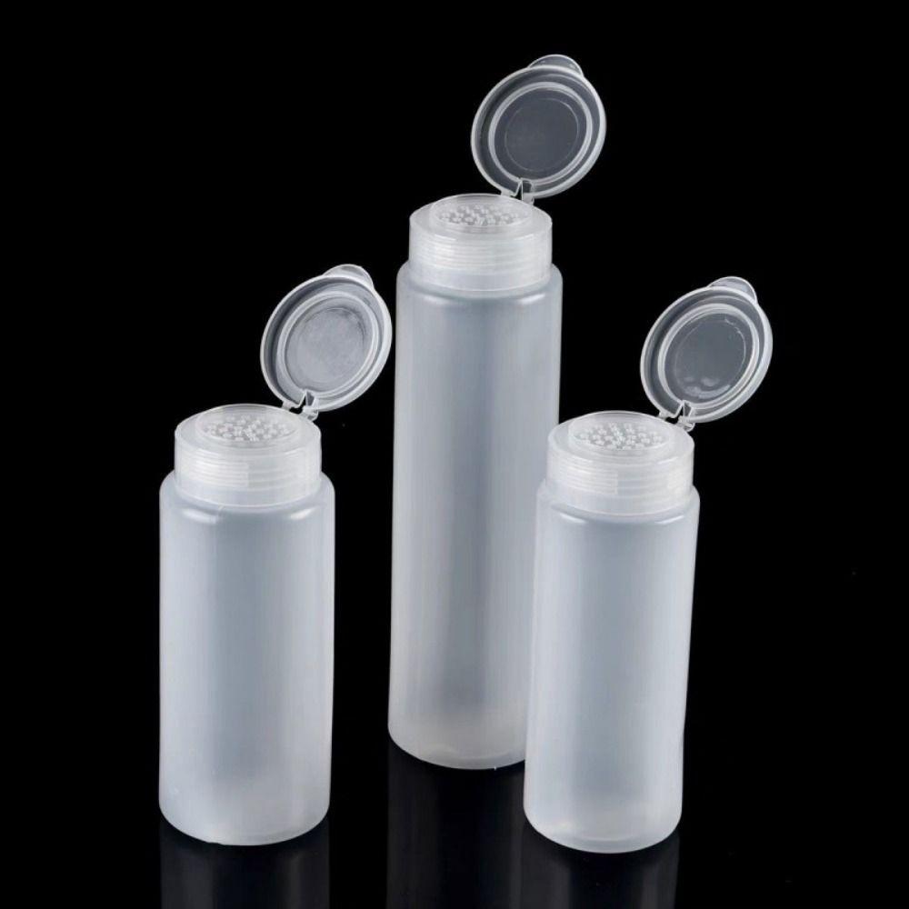 Detachable Plastic Seasoning Bottle Transparent BBQ Powder Jar Spice Bottle  For Barbecue