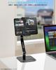 KUUVAN Tablet Tabletop iPad Изготовлен из совместимого с грузоподъемностью металла Вид сверху Infinite Совместим с мобильной черной подставкой, кронштейном, алюминием,