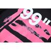 1088 Off-White 2026 Осень/Зима Новинка 99 Цифровой Розовый Стрела Граффити Принт Мужские и Женские Худи Толстовки
