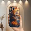 Крутой чехол для телефона с изображением орла для iPhone 17,16,15,14,13,12,11 Plus,Pro Max,XS,X,XR,SE,Mini,8,7, Мягкий силиконовый черный чехол