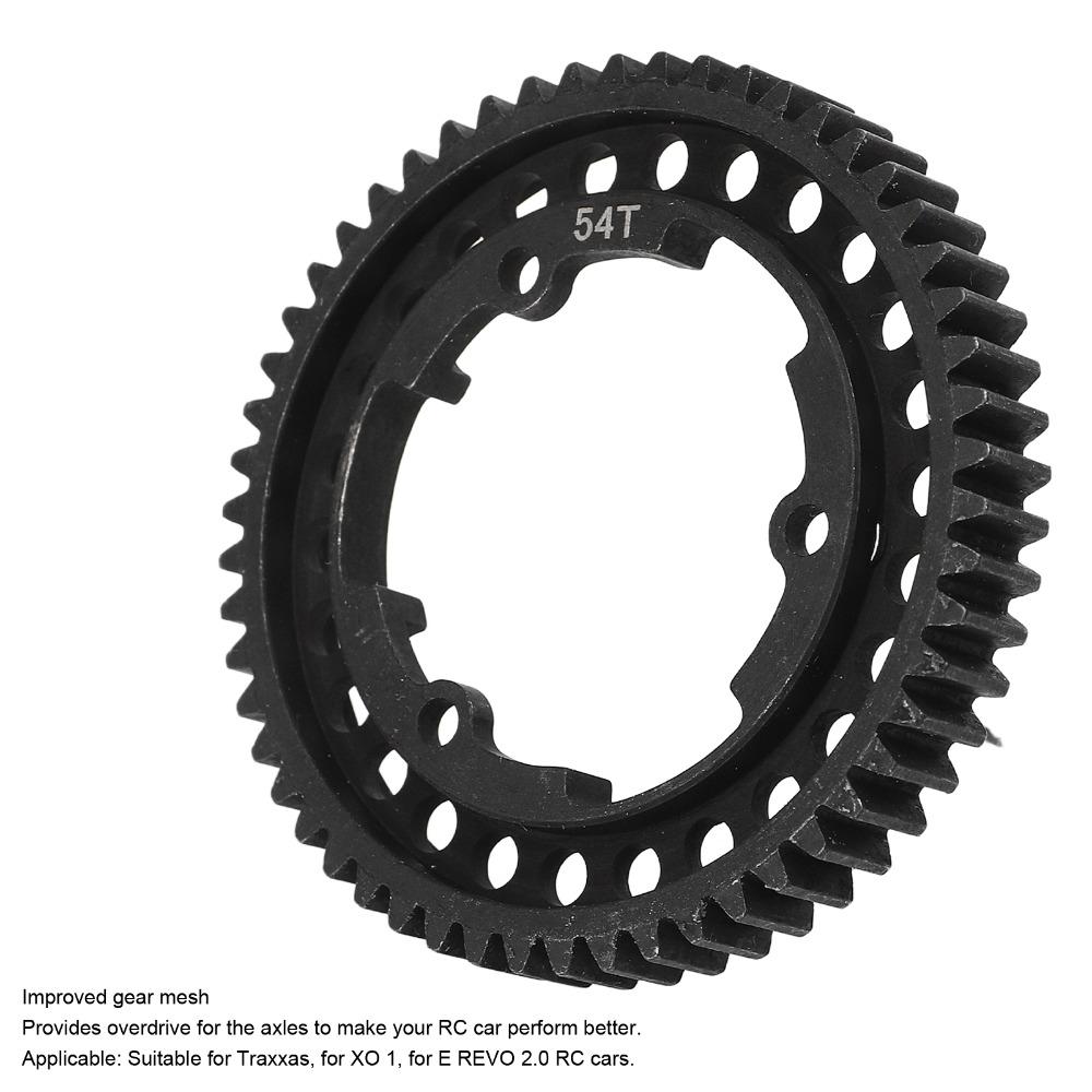 54T Spur Gear for TRAXXAS and 1/5 X-Maxx 6S 8S/Maxx 4S/E-Revo 2.0 VXL and for 1/7 XO-1 RC Car