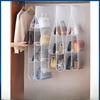 Bag storage hanging bag moisture-proof hanging bag wardrobe wall hanging fabric storage bag double-sided dormitory storage rack