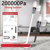 Новый беспроводной автомобильный пылесос 200000Pa, беспроводной ручной пылесос-робот, домашний автомобильный пылесос двойного назначения с большим всасыванием, бесщеточный двигатель