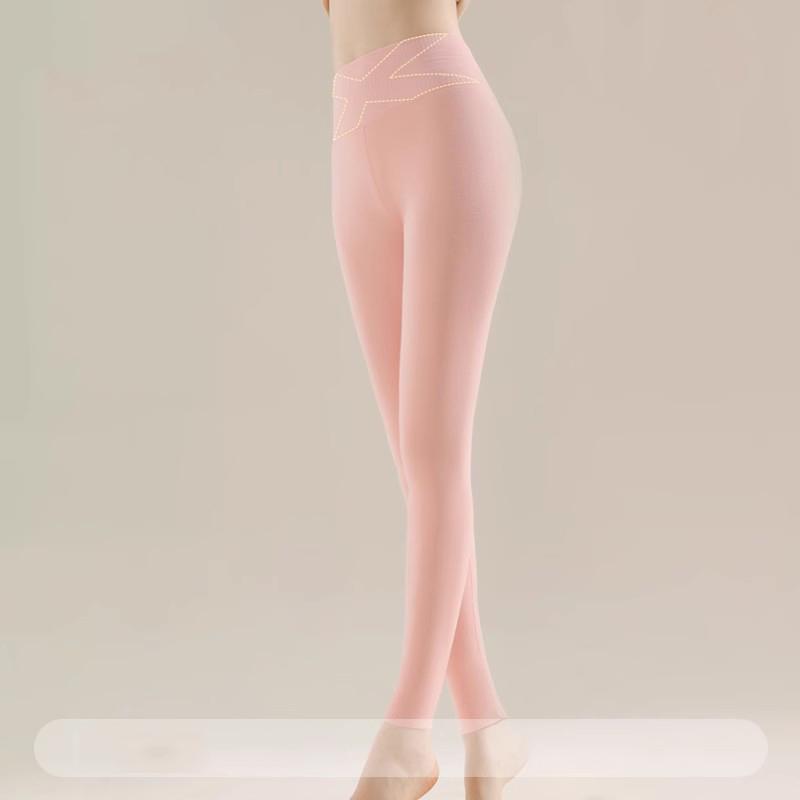 Зимние женские легенсы с высокой посадкой, стрейч высокого качества