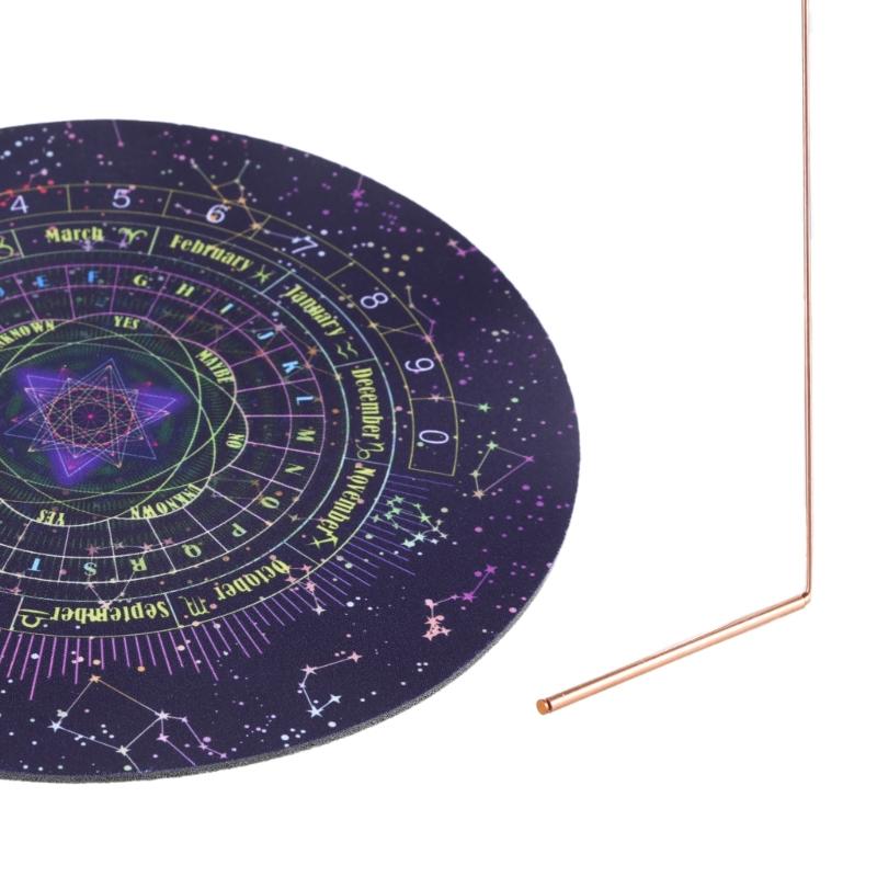 Доска для гадания на колдовстве, Набор металлических лозоходческих рамок, Доска для маятника для лозоходства, Духовный инструмент для гадания для начинающих