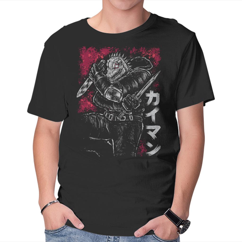 Unisex Crew Neck T-Shirt Kaiman Graphic Short Sleeve Casual Tee