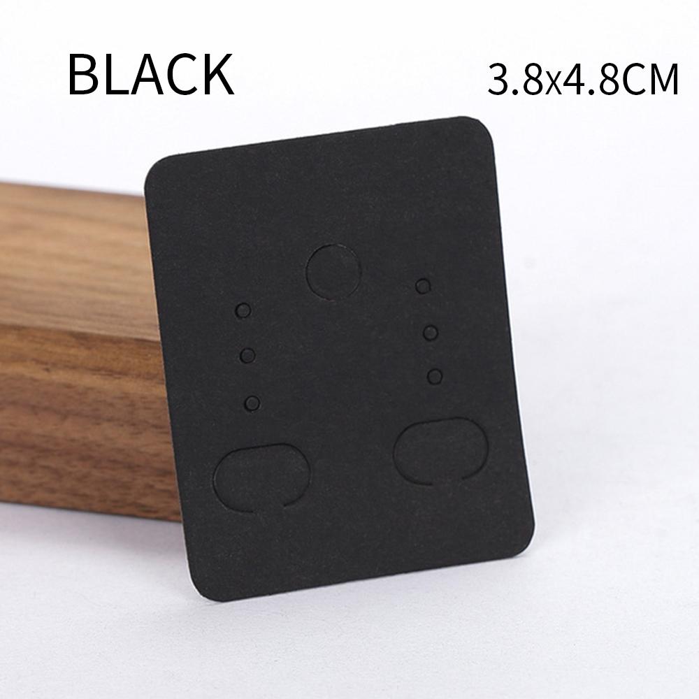 50pcs Earrings Necklaces Display Cards for Jewelry Box Packaging Cardboard Hang Tag Card Ear Studs Paper Card Jewelry DIY
