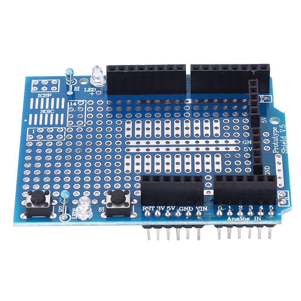 3 Pcs Prototype Expansion Board Compatible with R3 ProtoShield Fit for Arduino