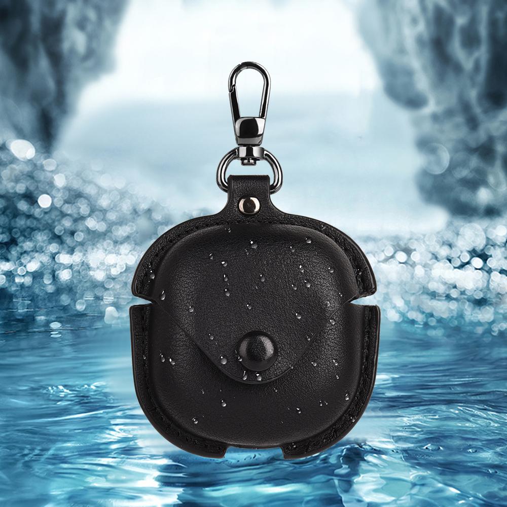 Чехол для наушников Samsung Galaxy Buds Core Бизнес-кожа + Защитная крышка из ПК