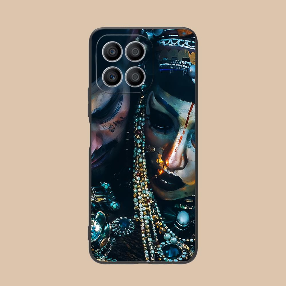 Чехол для мобильного телефона Jibaro Siren для Honor 90 80 70 60 50 30 20 10 9 8 7 Pro S SE Lite 5G Цветной печатный чехол для мобильных телефонов
