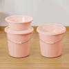 HANDUNYOU Durable Plastic Water Bucket Set with Lids