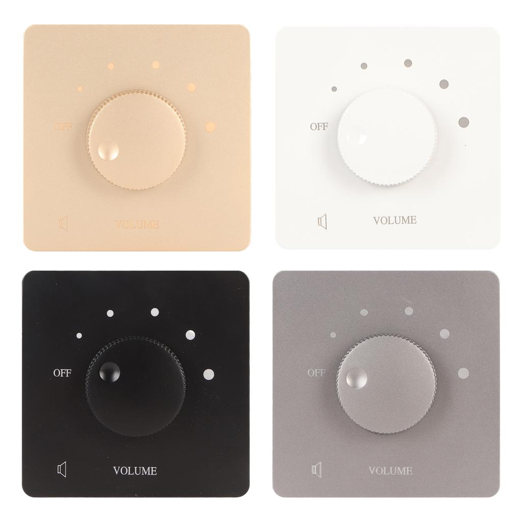 50W Volume Control Professional Safety Gears Tuning Knob Volume Controller for Home Speakers