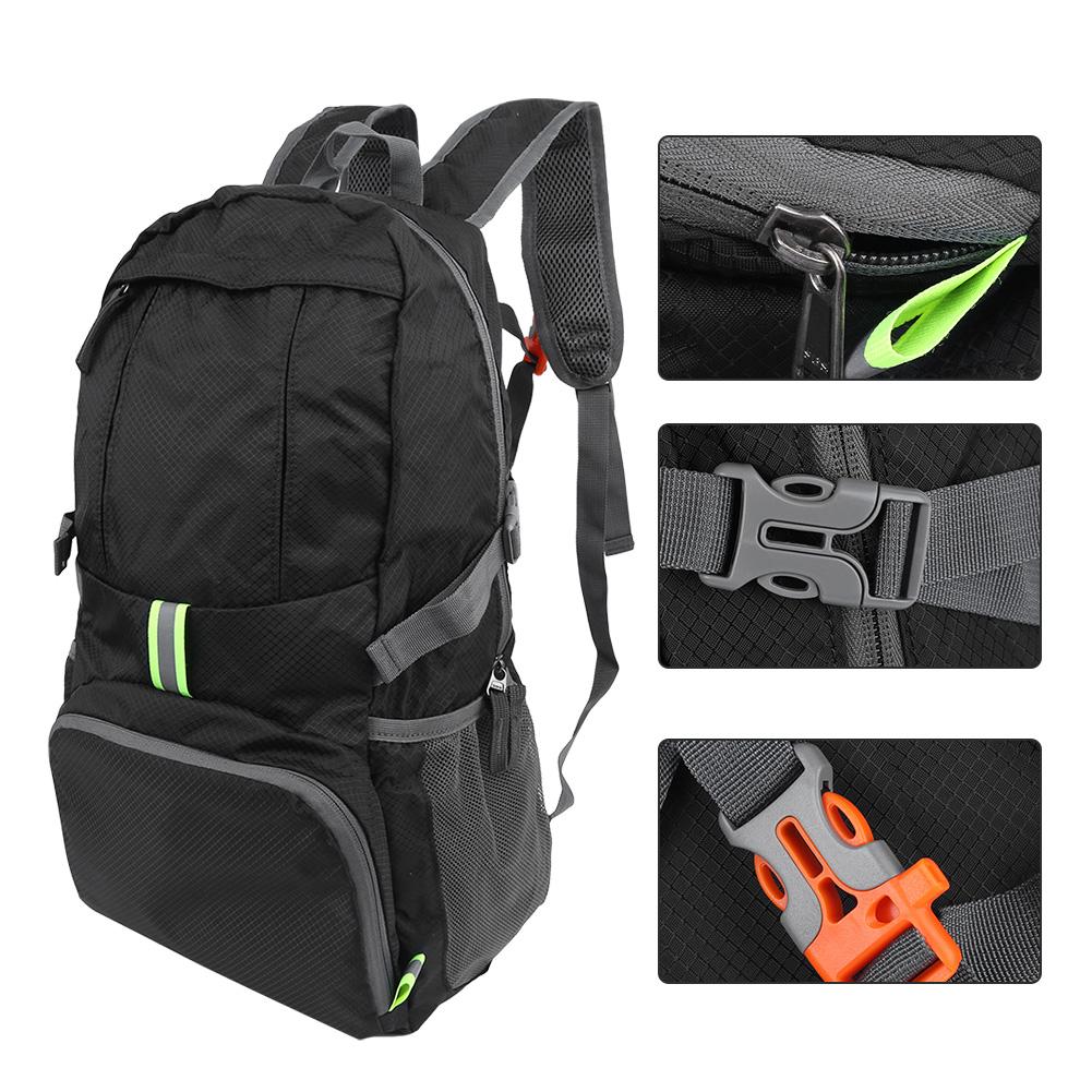 35L Waterproof Backpack Outdoor Lightweight Foldable Nylon Bag for Climbing Travel