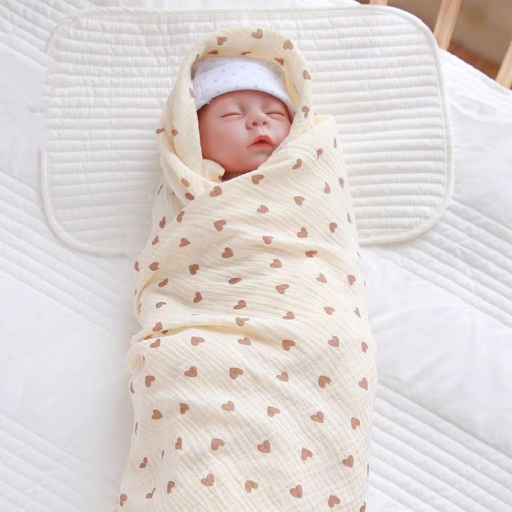 Soft Baby Swaddle Blanket Air Filter Cotton Newborn Blanket Wraps 0-6 Months Babies