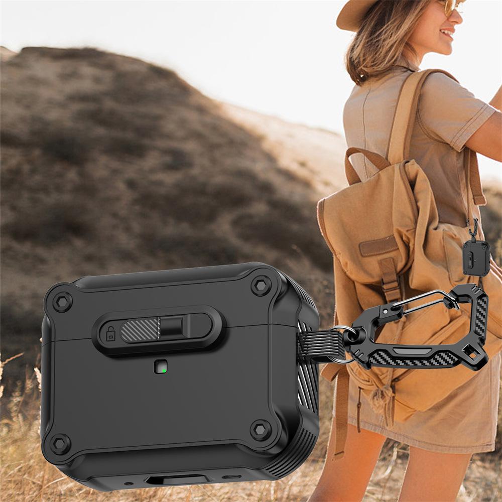 Переключатель блокировки для защитного чехла AirPods Pro 1-го поколения 1-го поколения 1-го поколения pro1 простой чехол для Bluetooth-гарнитуры Apple