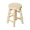 Realistic Wood Stool Zakka Realistic Pretend Play for Role Display Round Top Stool Model Vintage Stool 1:12 Doll House