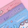 Sanrio Children's Sketchbook 130G Cinnamoroll Blue 10p Randomly Sent, 10 Sheets Korean Popular Toys