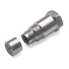 Stainless Steel Automotive Oxygen Sensor Universal Accessories Wear-Resistant and Corrosion-Resistant Small Three-Way Catalytic